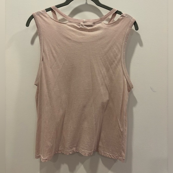 n:PHILANTHROPY Tank Top w/Cutout Detail/Distressed Edges, Size S, Excellent Cond - Picture 10 of 15